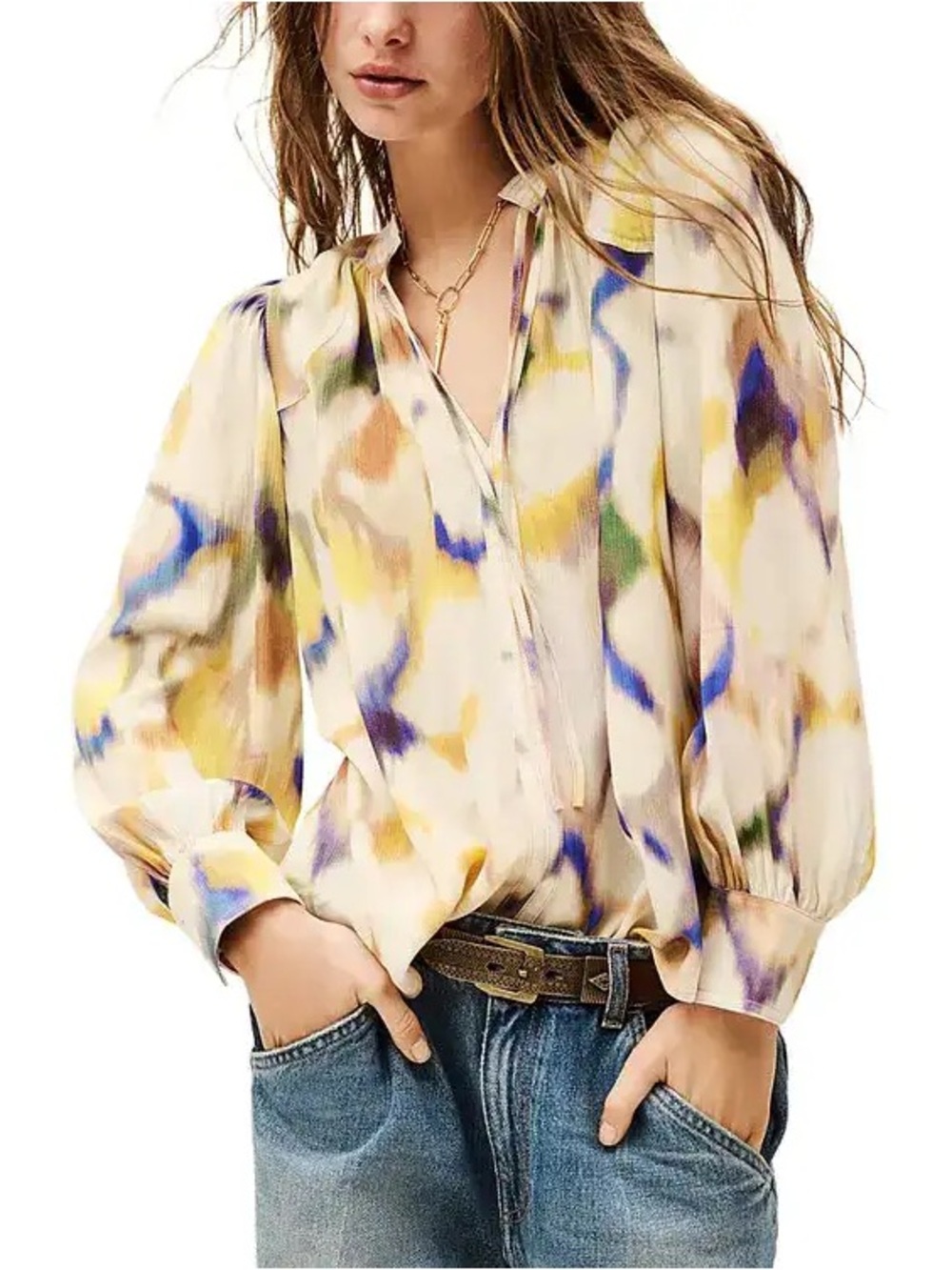 Ba&sh Foka Blouse Size S $265